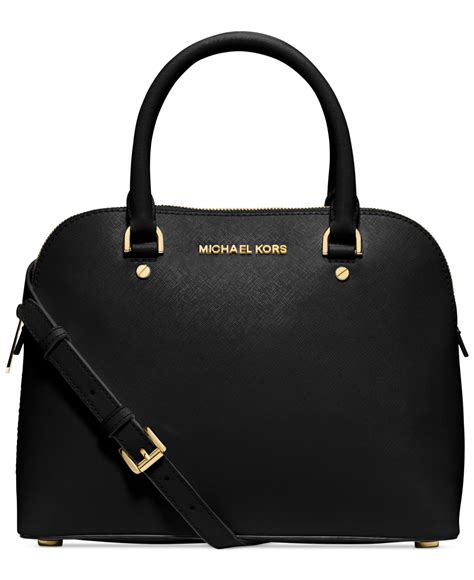 michael kors cindy medium dome black|Amazon.com: Michael Kors Cindy.